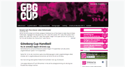 Desktop Screenshot of goteborgcup.com