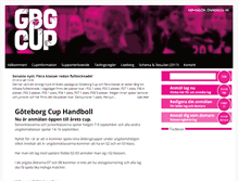 Tablet Screenshot of goteborgcup.com